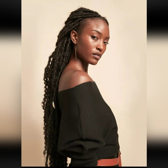 New Banana republic off shoulder sweater dress large tall - Picture 5 of 5